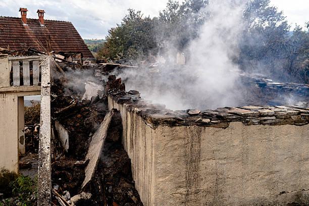 Professional Fire Damage Removal technician working in King of Prussia, PA